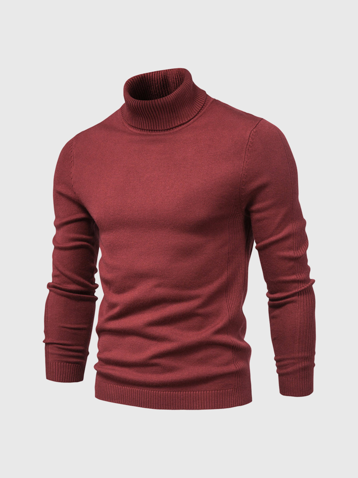 Men’s Turtleneck Sweater | Timeless Lightweight Knit for Everyday Wear | Elias