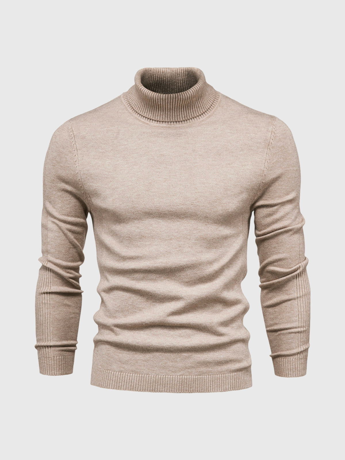 Men’s Turtleneck Sweater | Timeless Lightweight Knit for Everyday Wear | Elias