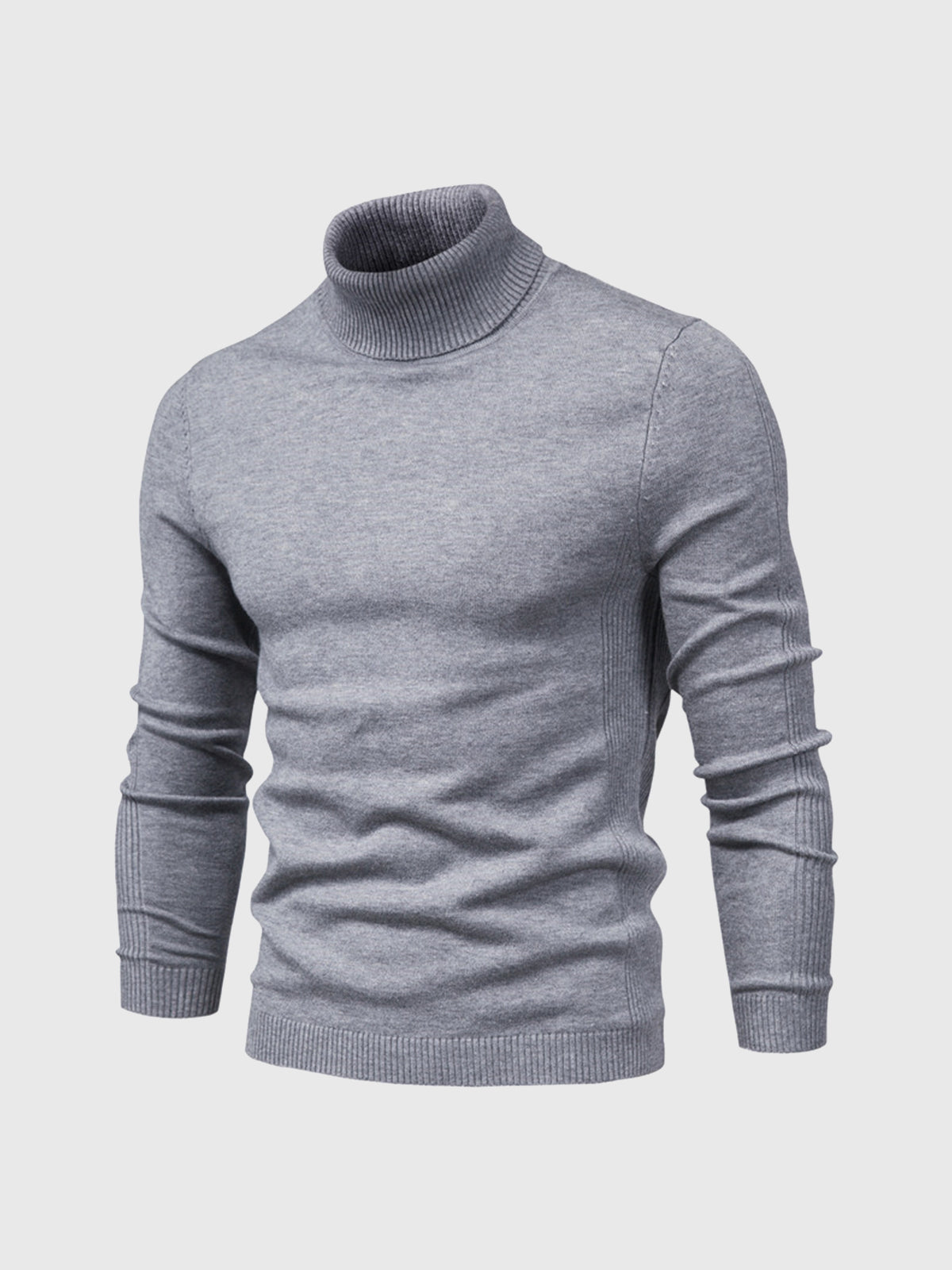 Men’s Turtleneck Sweater | Timeless Lightweight Knit for Everyday Wear | Elias