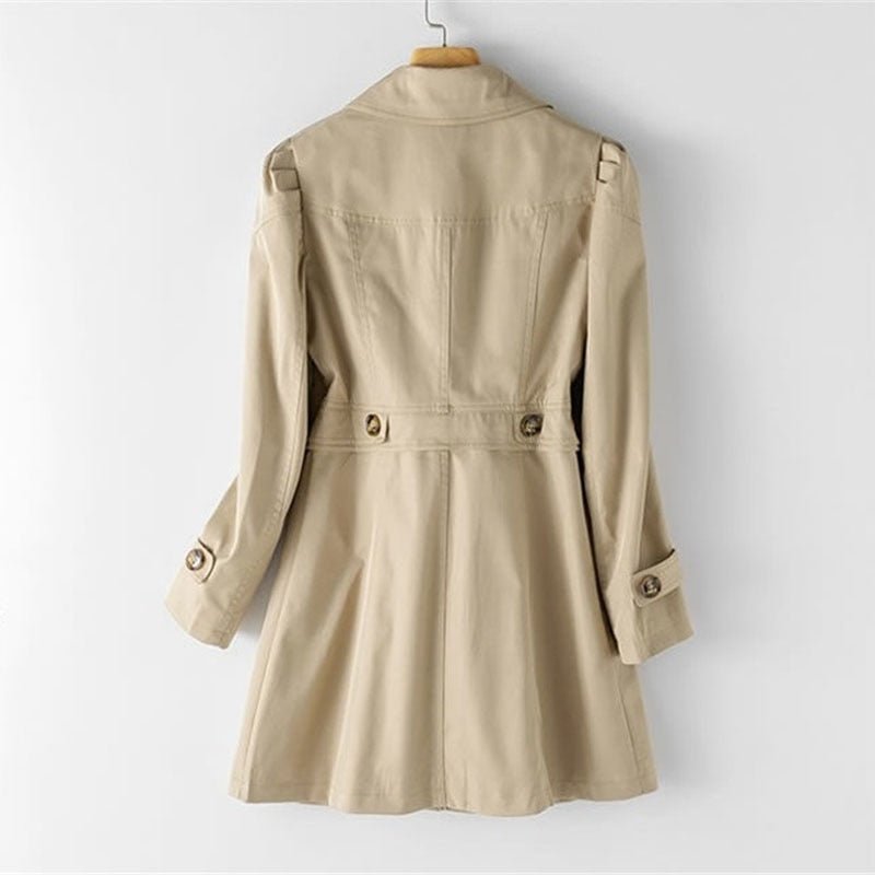 Women’s Trench Coat | Elegant Transitional Business Jacket | Clara