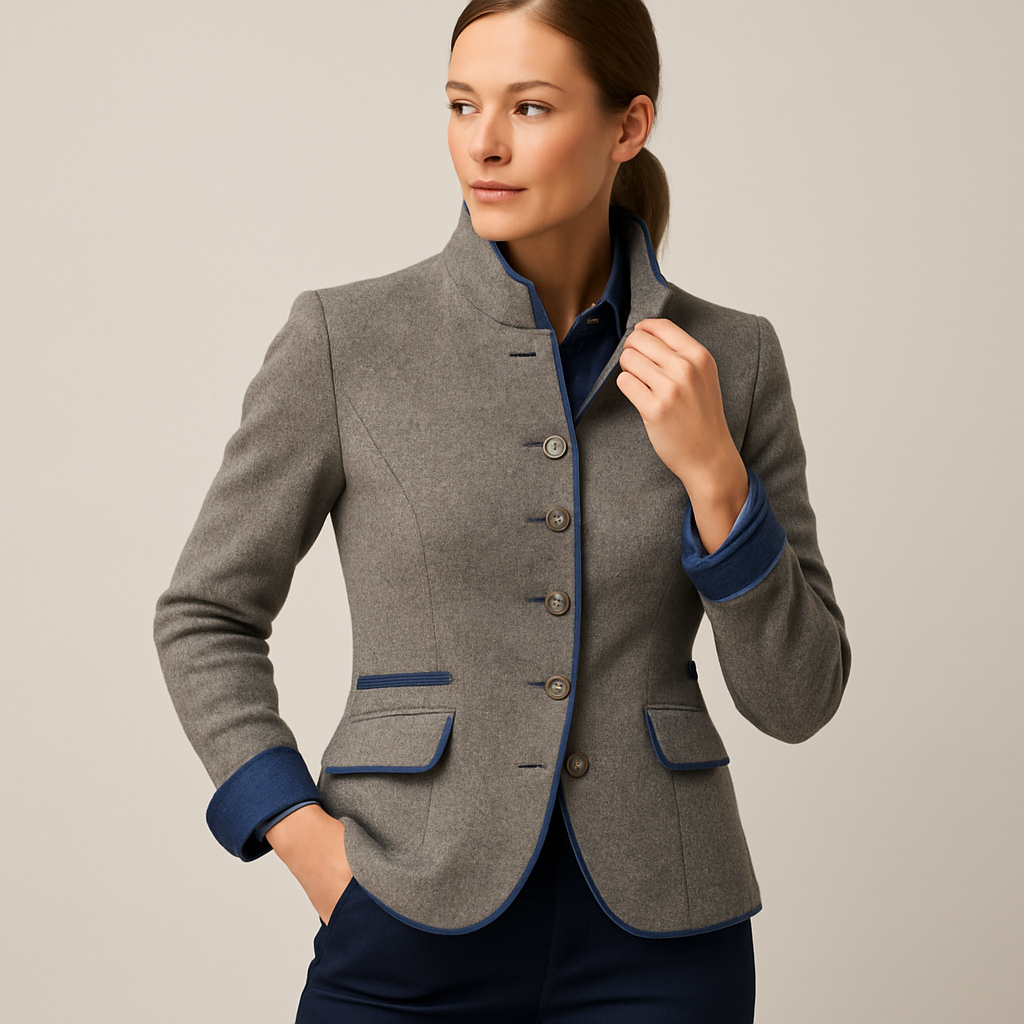 Elegant Women’s Jacket | Classic Solid Style
