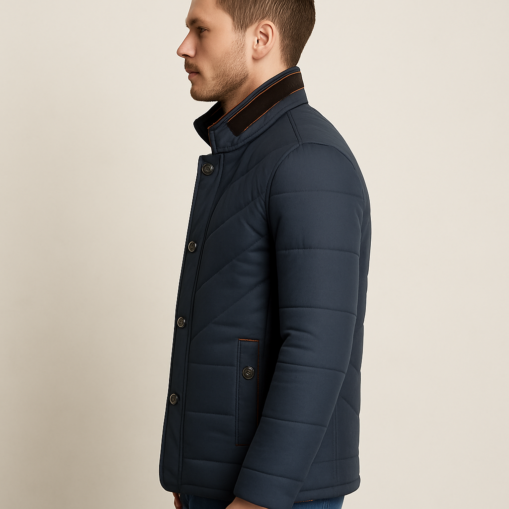 Men’s Padded Winter Jacket – Warm & Water-Repellent