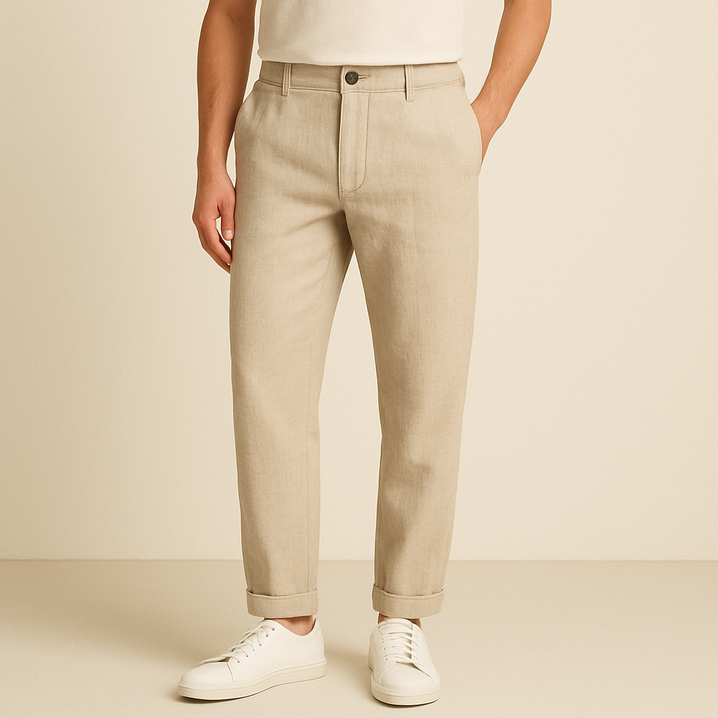 Men’s Relaxed Linen Pants | Lightweight Comfort