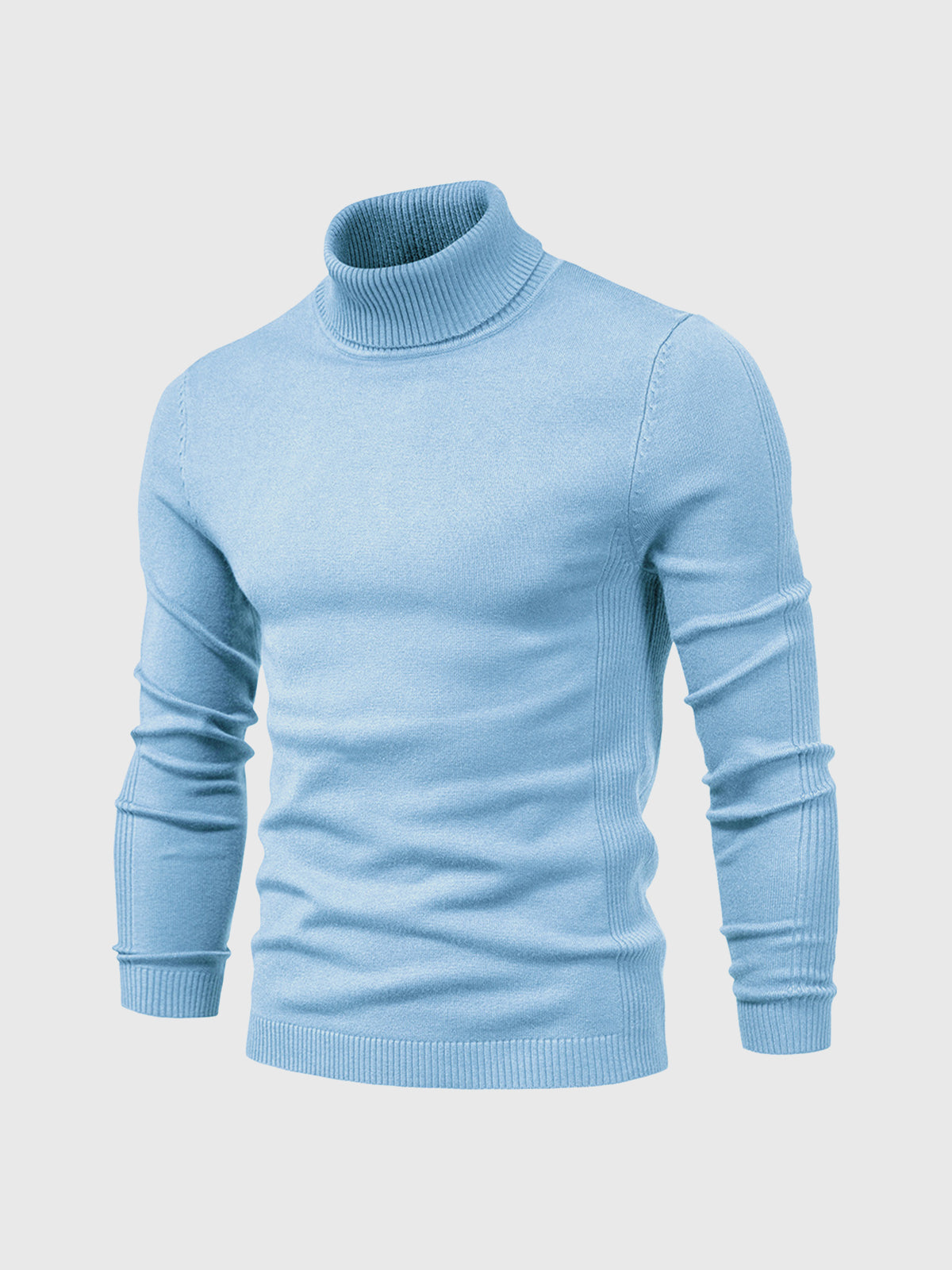 Men’s Turtleneck Sweater | Timeless Lightweight Knit for Everyday Wear | Elias
