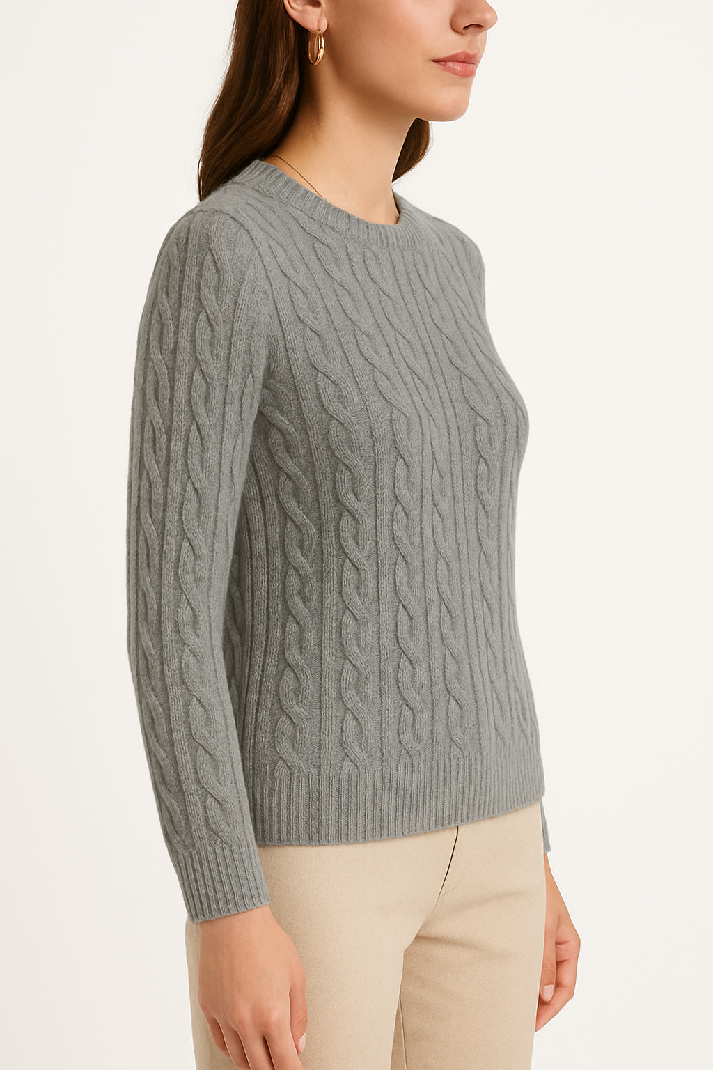 Women’s Cable Knit Sweater | Soft & Warm