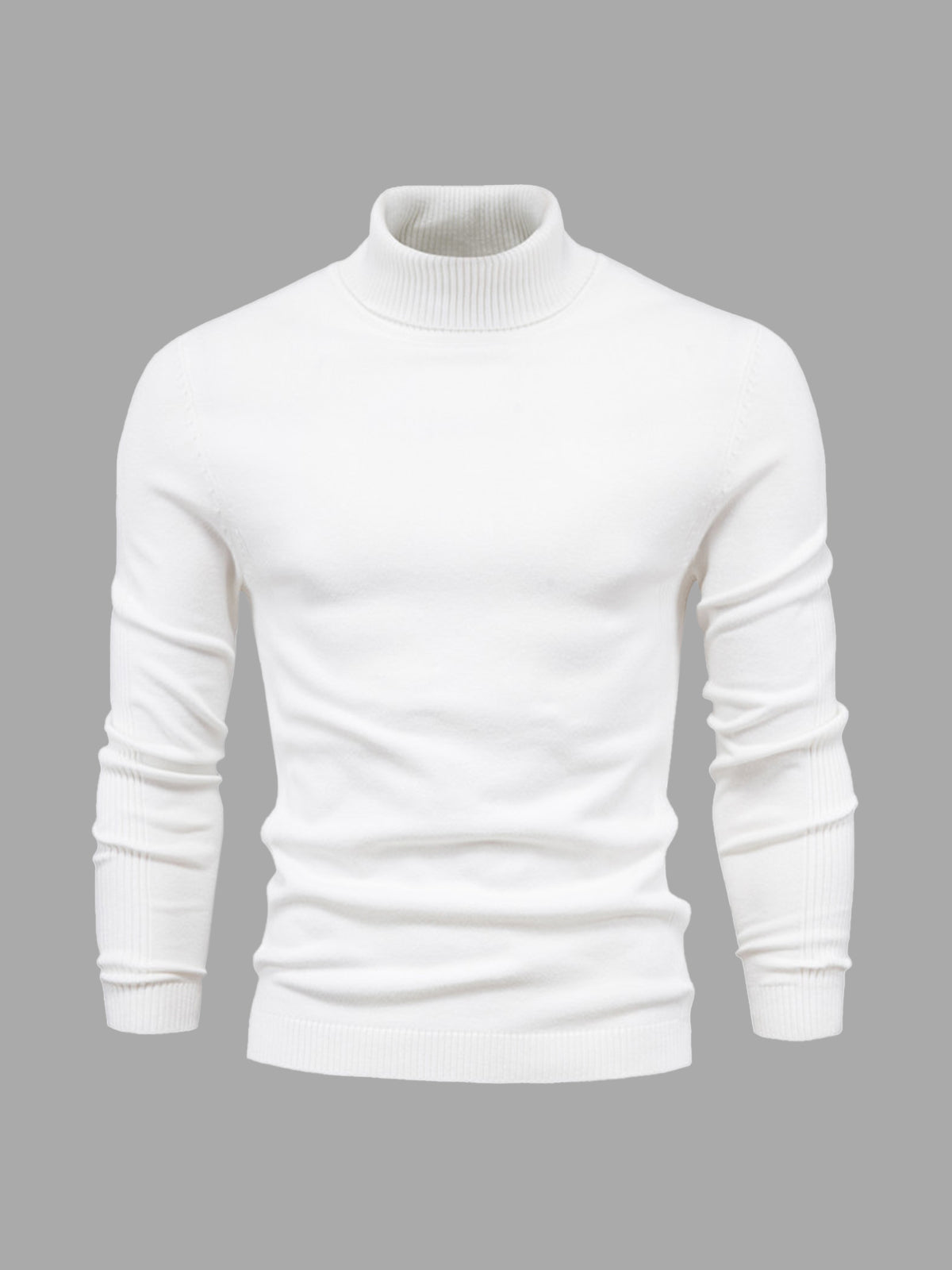 Men’s Turtleneck Sweater | Timeless Lightweight Knit for Everyday Wear | Elias