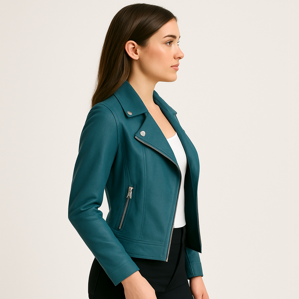 Women’s Stylish Jacket | Modern Zipper Design